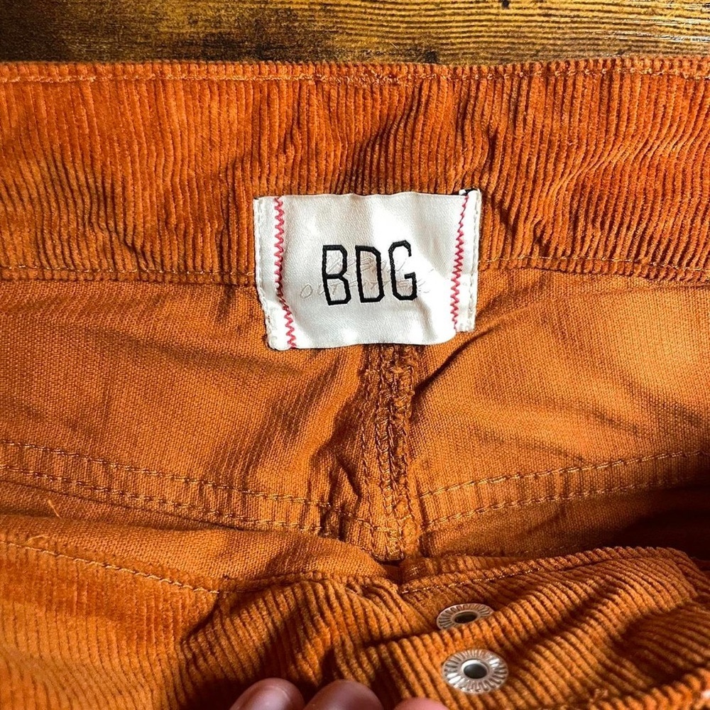 BDG Burnt Orange Corduroy Pants - Picture 3 of 5